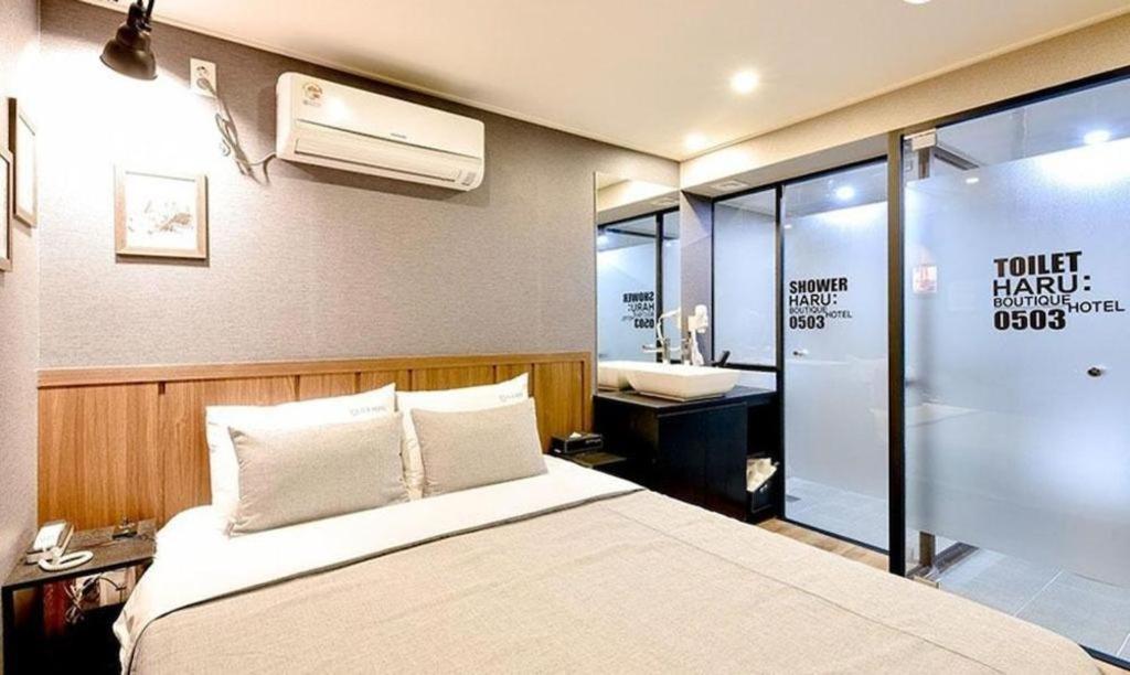 Boutique Hotel Haru Busan Exterior foto
